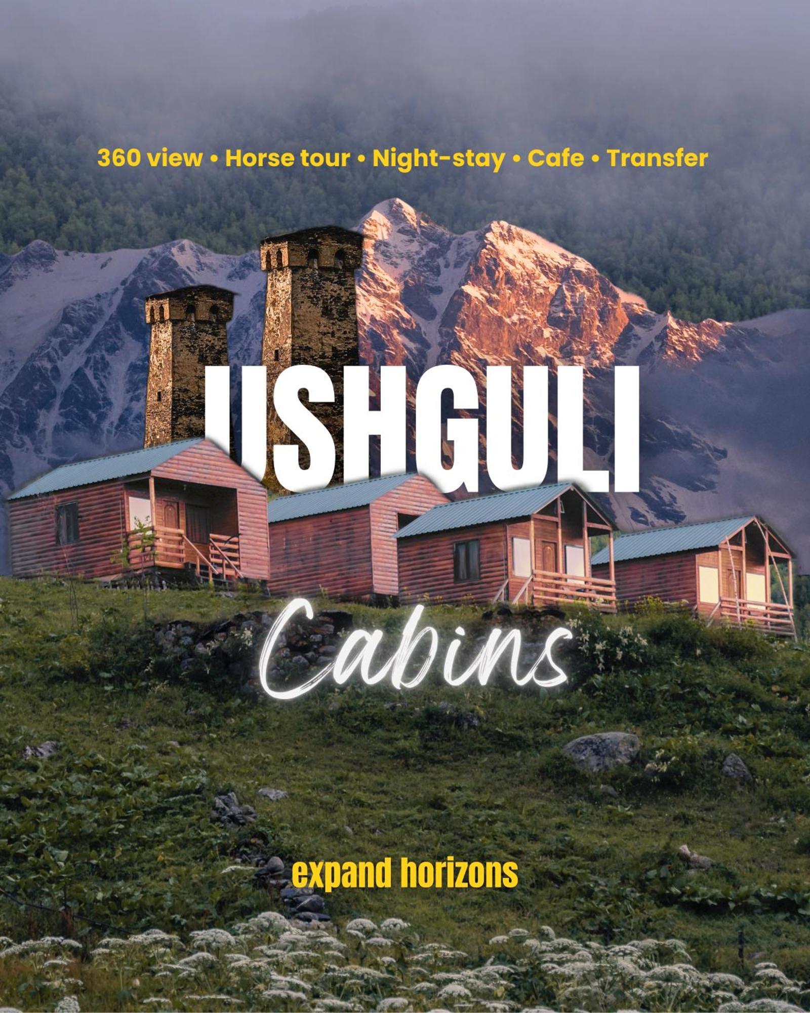 Ushguli Cabins Exterior foto
